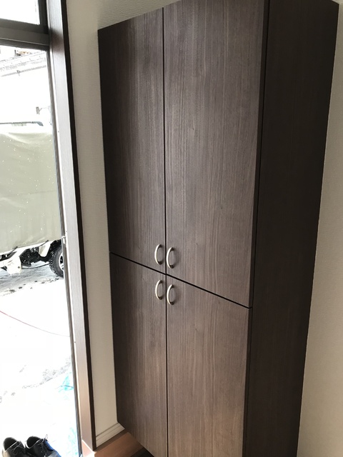 玄関　玄関のシューズボックス