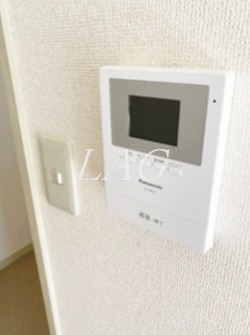 セキュリティ　モニター付きインターホンです。
