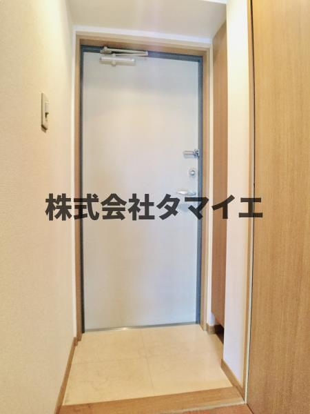 玄関　明るい玄関です