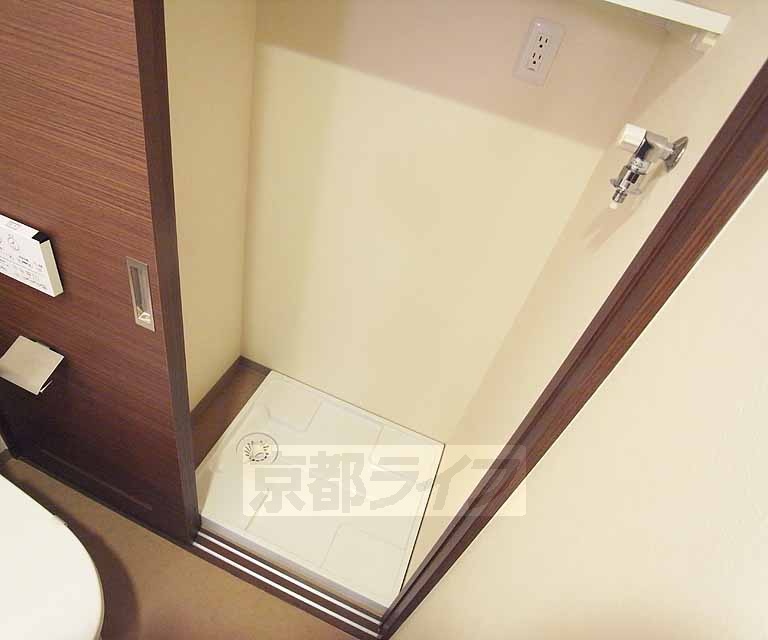 その他設備　洗濯機は隠せる仕様です。