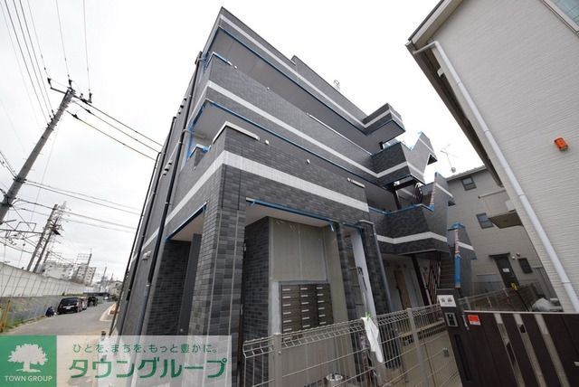 建物外観　建築時の写真です