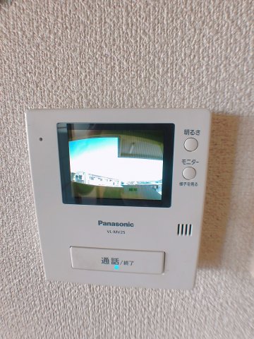 セキュリティ　防犯設備カラーTVモニターホン