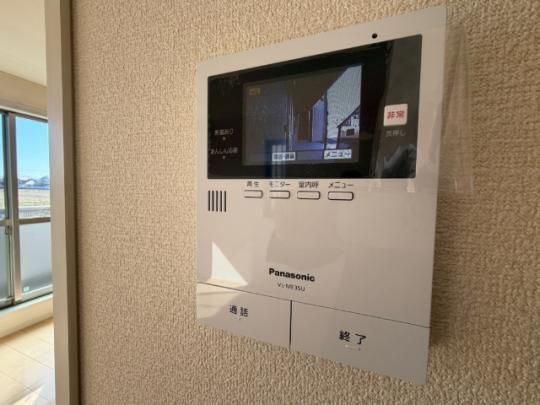 セキュリティ　モニター付きインターホン