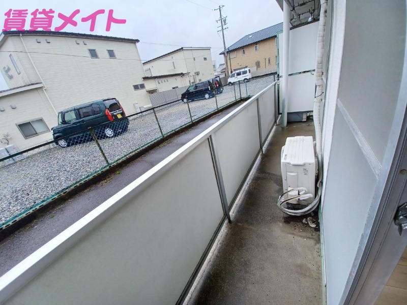 バルコニー　同物件別部屋の写真