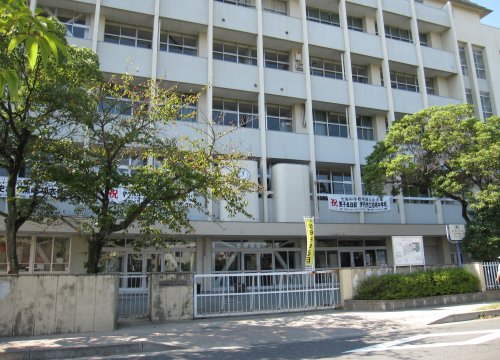 中学校　伊丹市立松崎中学校（中学校）まで663m