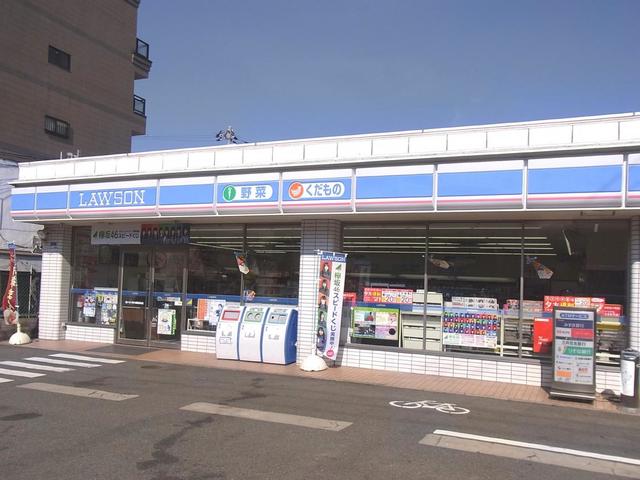 コンビニ　ローソン東大阪四条町店（コンビニ）まで445m