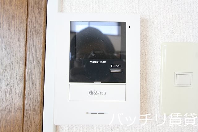 セキュリティ　画像は別号室のため、現況優先