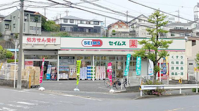 ドラックストア　ドラッグセイムス 梶ケ谷不動前店（ドラッグストア）まで442m