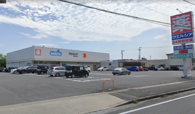 ドラックストア　ウエルシア半田東洋町店（ドラッグストア）まで519m