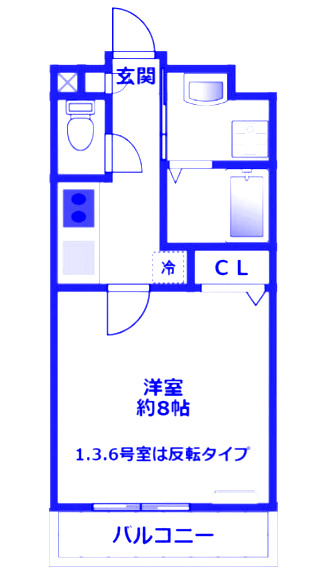 シャロン大宮の間取り写真