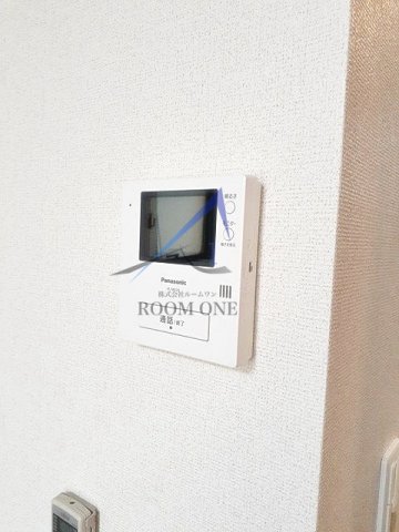 セキュリティ　モニター付きインターホンです。