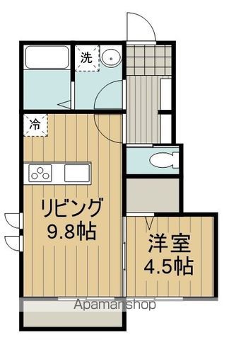 レトナー昭島の間取り写真