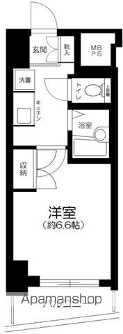 ＪＲ山手線 目黒駅 徒歩3分 11階建 築23年の間取り写真
