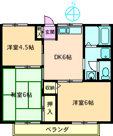 グリーンピア海老名の間取り