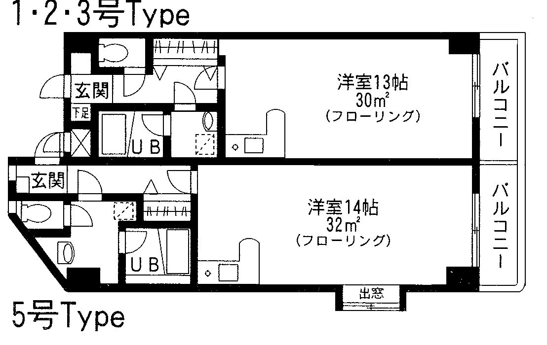 ライジング・サン・プラザの間取り