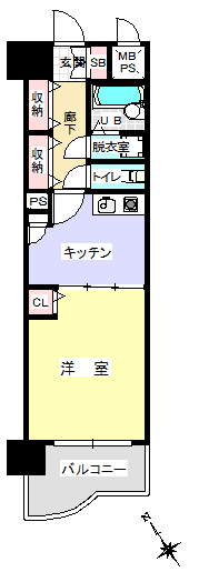 ライオンズシティ新潟の間取り写真