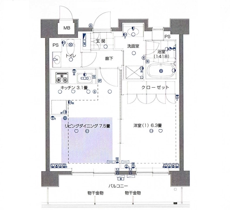 アーバンプレイス寄居の間取り