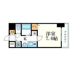 プレサンス名古屋STATIONアライブの間取り