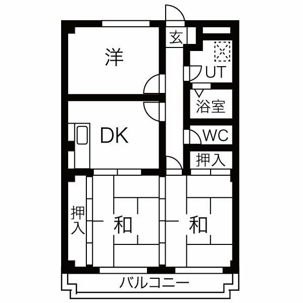 プラチナコート青山の間取り