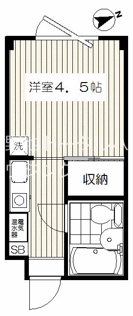 世田谷区下馬のマンションの間取り