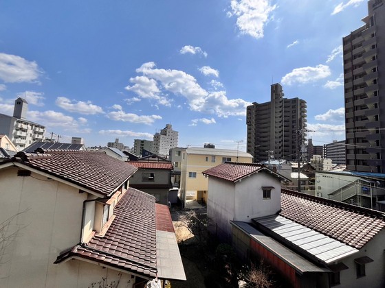 【廿日市市須賀のアパートの眺望】