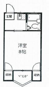 豊橋市浜道町のアパートの間取り