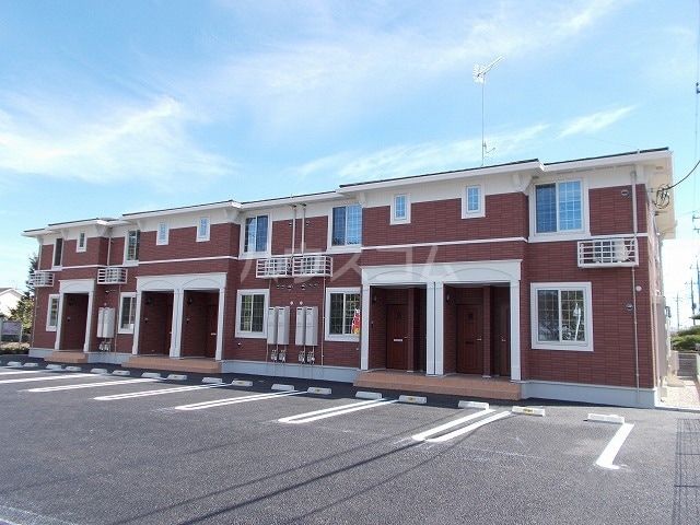 栃木県大田原市加治屋（アパート）の賃貸物件の外観