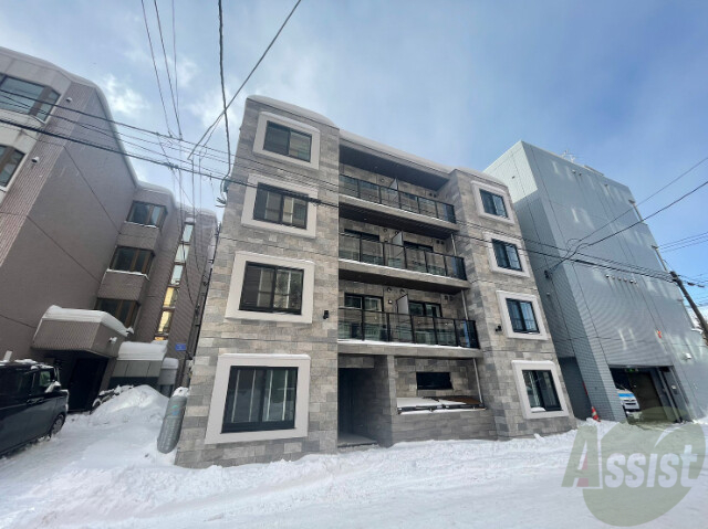 建物外観　札幌市中央区南９条西「Ｗ９１２」