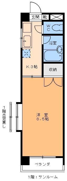 メゾンマキの間取り