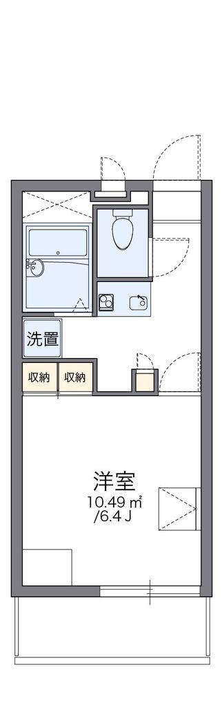 レオパレスＪＯＹの間取り