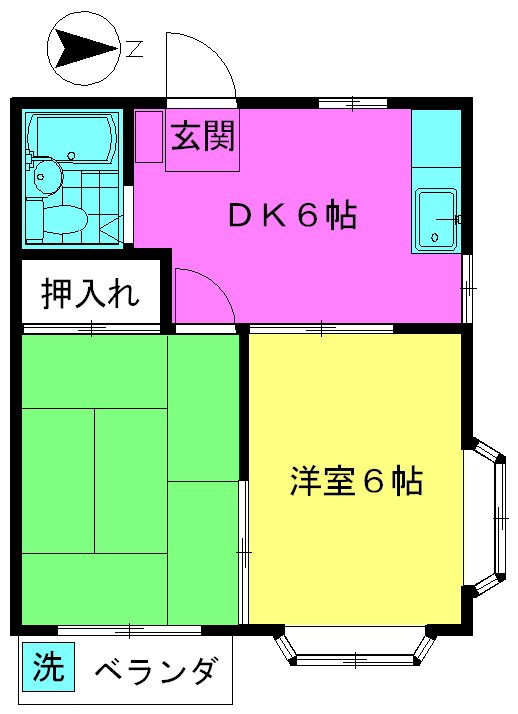 第三丸和ハイムの間取り