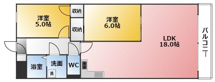 STAGE S.I.の間取り