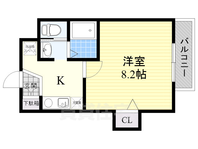 パレシュクルの間取り