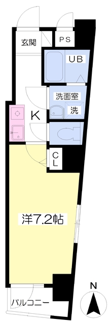 ボヌールＴＡＤＡの間取り