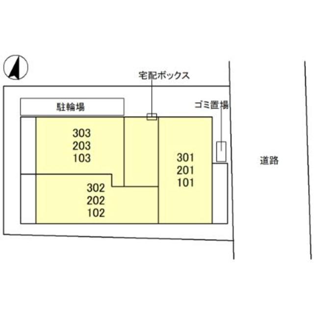 【京都市北区上賀茂朝露ケ原町のアパートのその他】