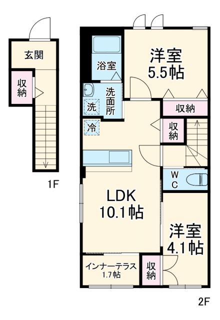 スプレンダーの間取り