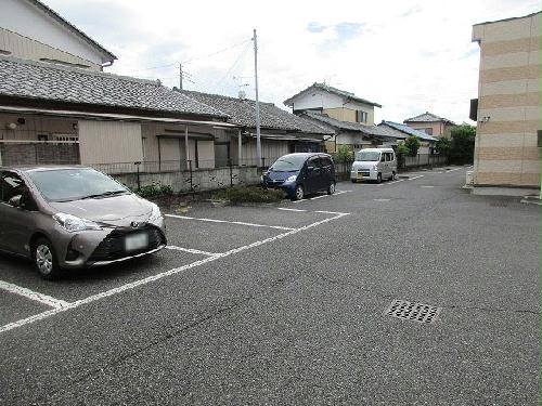 【レオパレス本庄栄の駐車場】