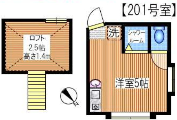 シエスタミントの間取り