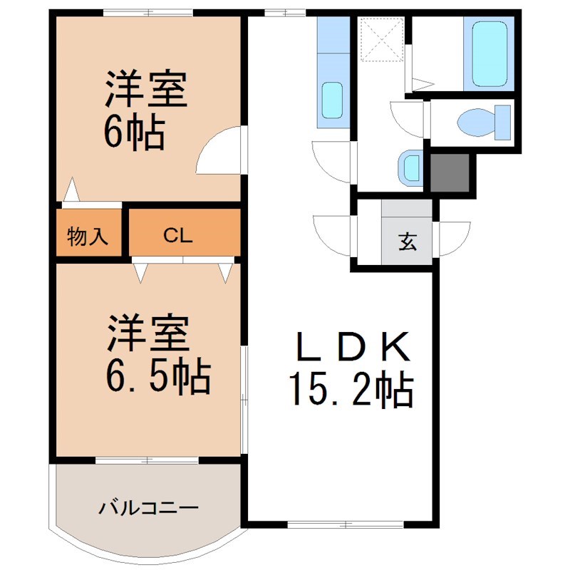 メゾン東側の間取り