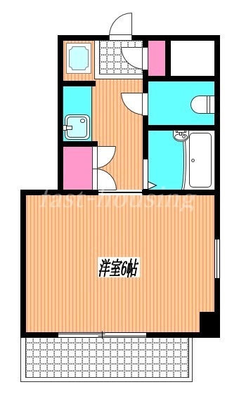 三鷹市下連雀のマンションの間取り