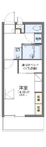 レオパレスウィンIIの間取り