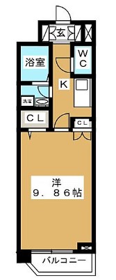 アーレア戸越公園の間取り