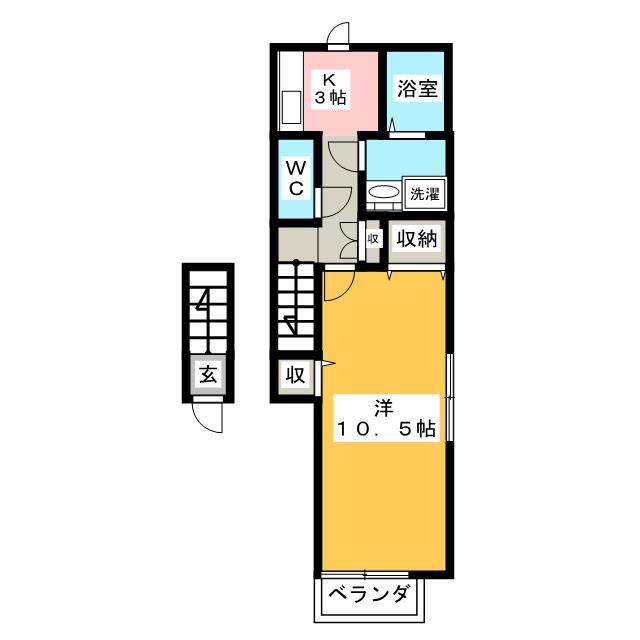 フィアス岐南の間取り