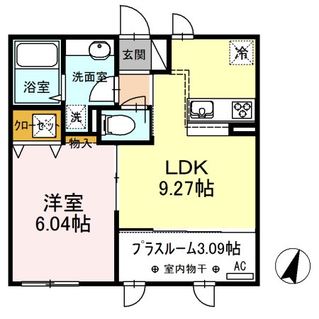 タートルドエルの間取り