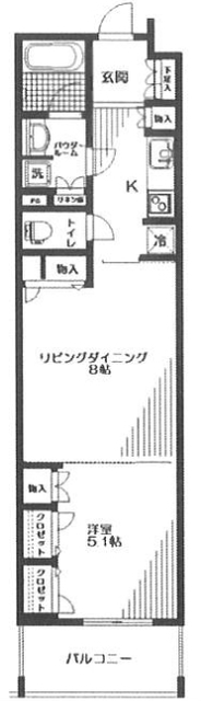 日神デュオステージ横須賀中央の間取り