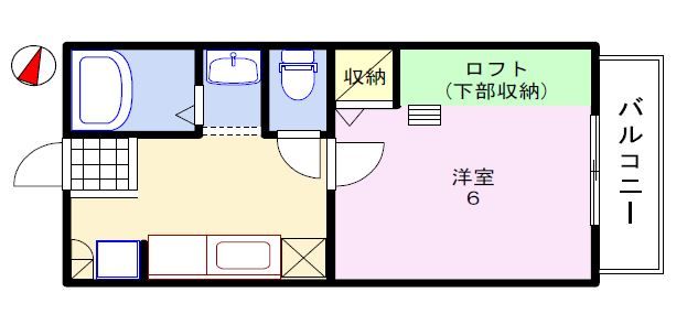 【サンシティヒコ池の間取り】