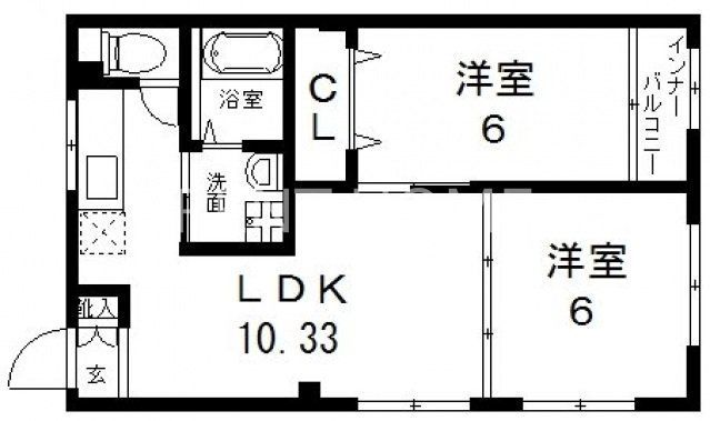 オーナーズマンション南巽の間取り