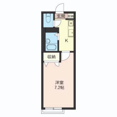 ヴァンティアン市川の間取り