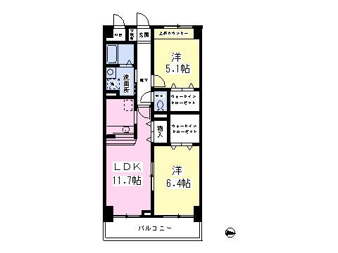 フォレスト松本橋の間取り