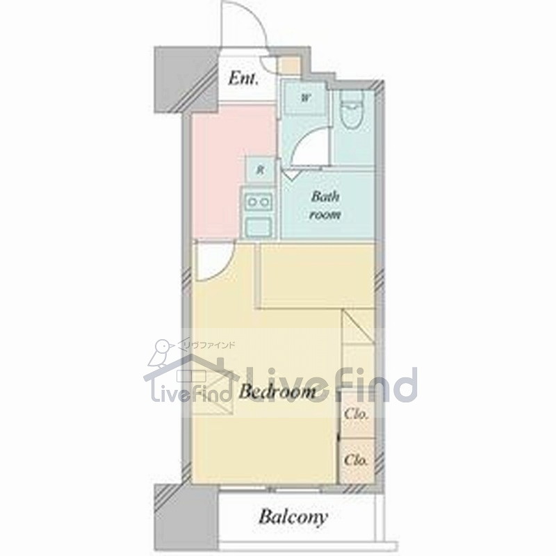 札幌市中央区南五条西のマンションの間取り